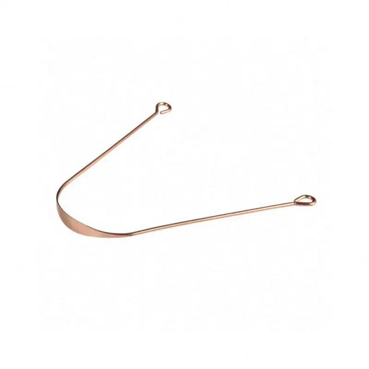 Raspador de lengua 100% cobre