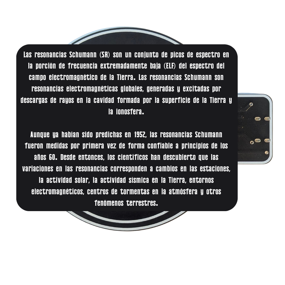 Resonador Cuántico Schumann 7.83 Hz