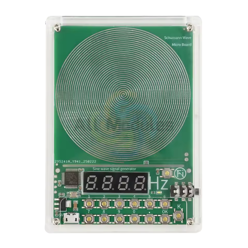 Resonador programable de frecuencias Schumann, detalle