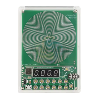Resonador programable de frecuencias Schumann, detalle