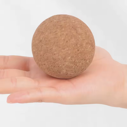 Pelota de corcho para fascia